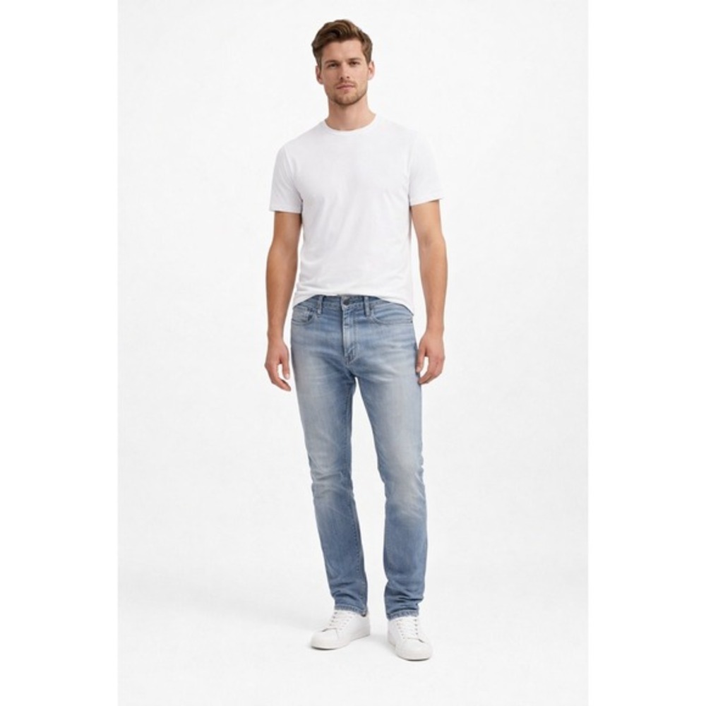Denham Razor Slim‎ Fit Light Wash Blue Denim Jeans Mens W32